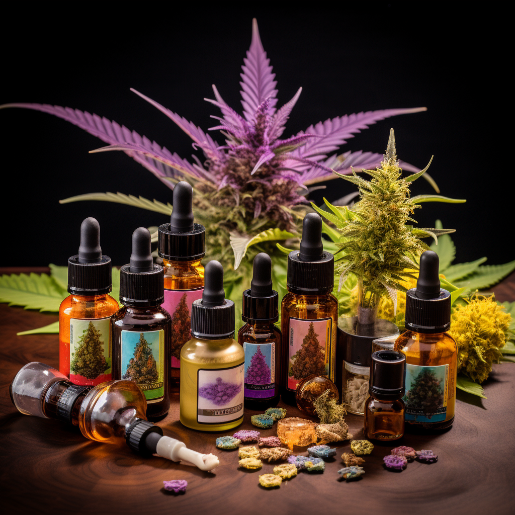 Capturing Cannabis Healing: Terpenes in Pippets and Medicinal Bottles