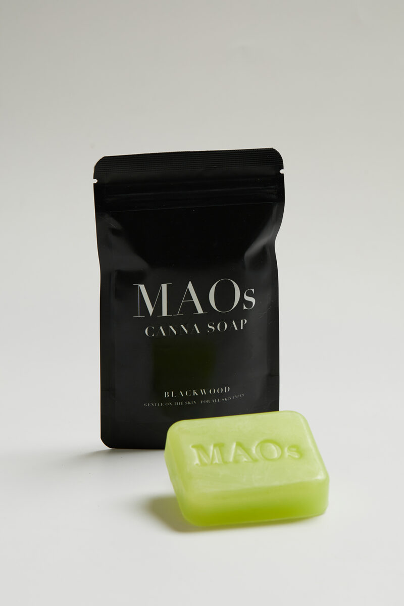 MAOs Soap BLACKWOOD Cannabis Scented