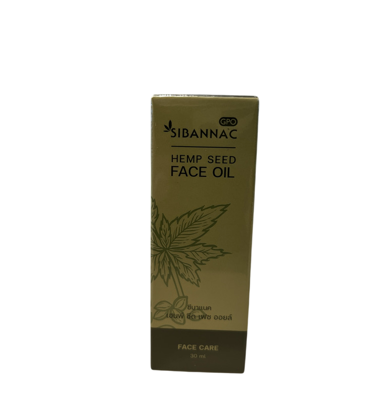 Hemp seed face oil